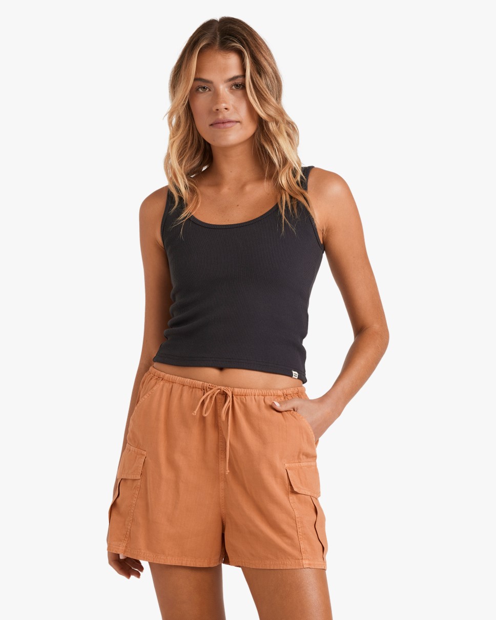 Womens Lets Go Cargo Shorts