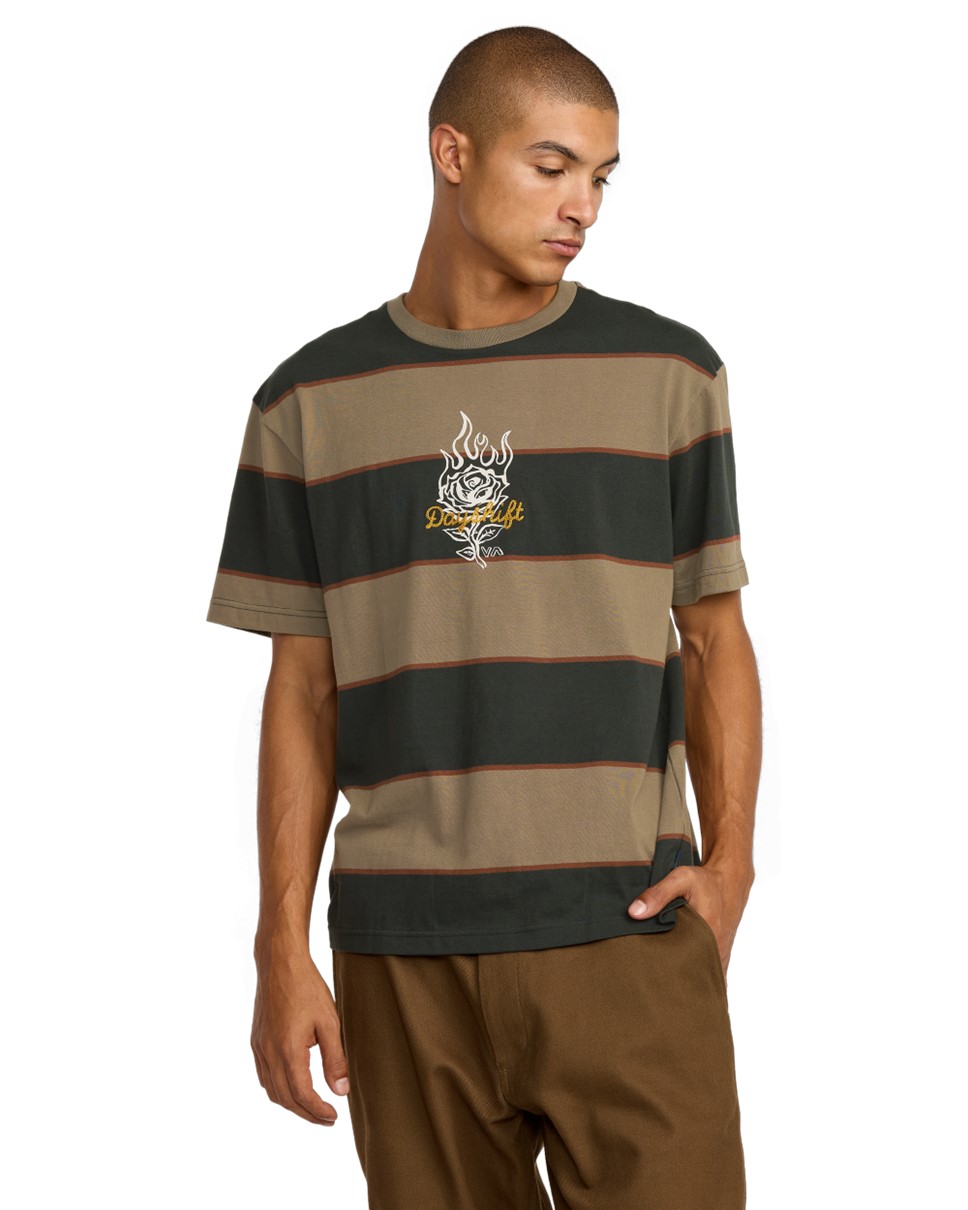 Mens KSL Stripe Short Sleeve T-Shirt