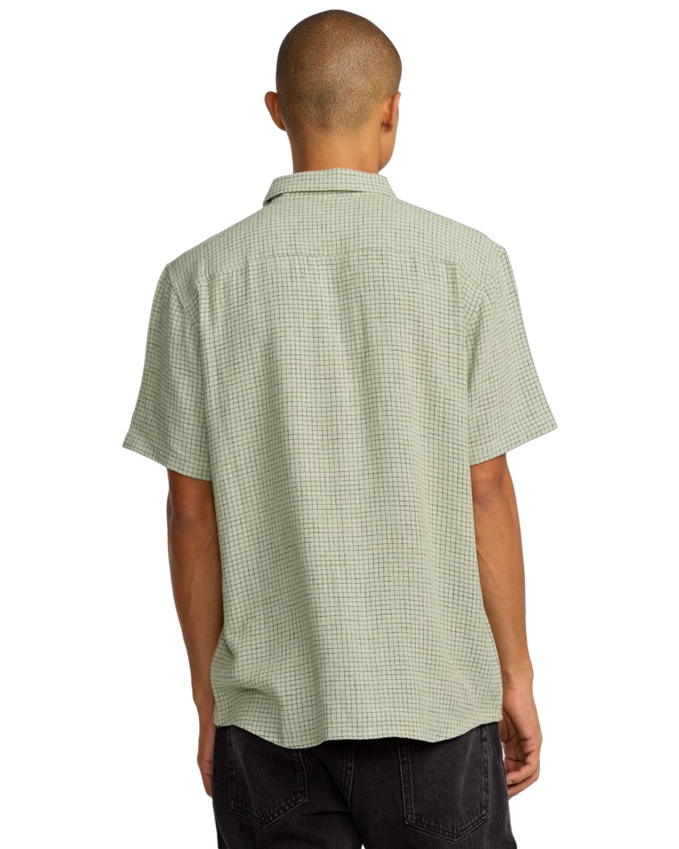 Mens KSL Yarn Dye Short Sleeve Shirt