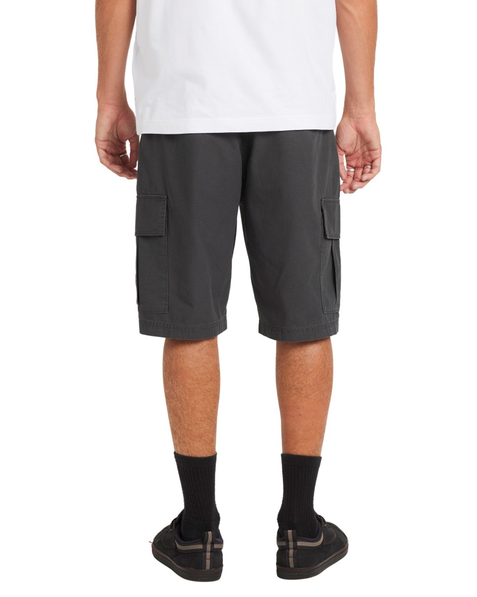 Mens Dayshift Cargo Short-Black