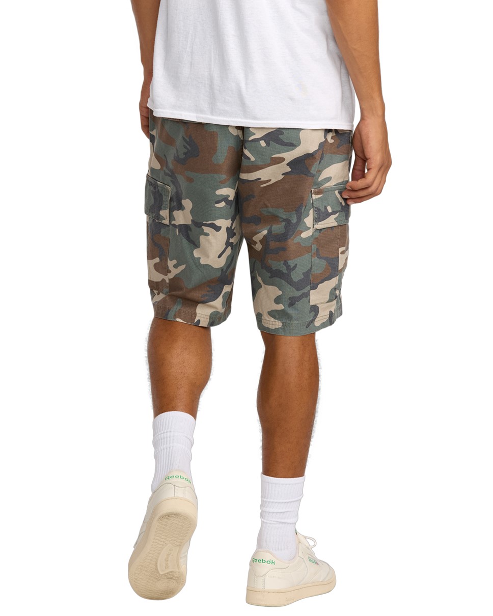 Mens Dayshift Cargo Short-Green