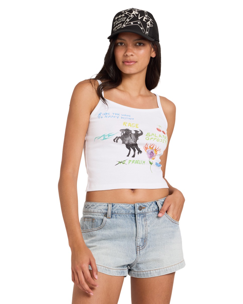 Womens Dani Miller Strappy Tank