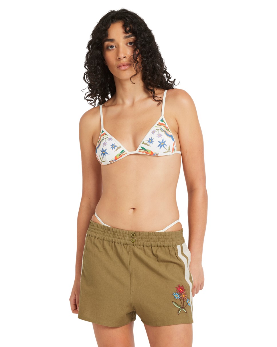 Womens Mel G Elastic Waist Shorts