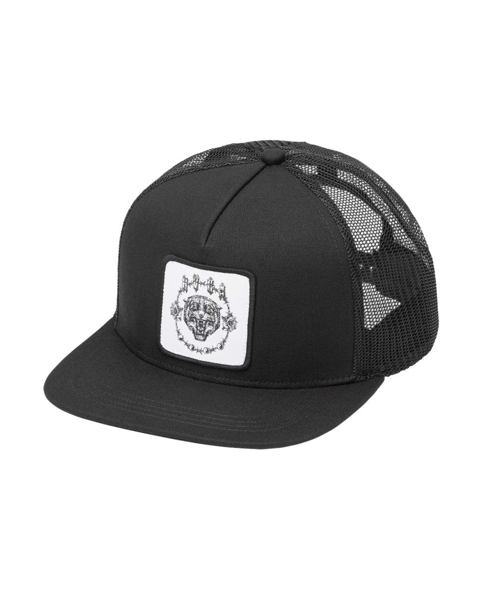 Mens Benj Tiger Eye Trucker Cap