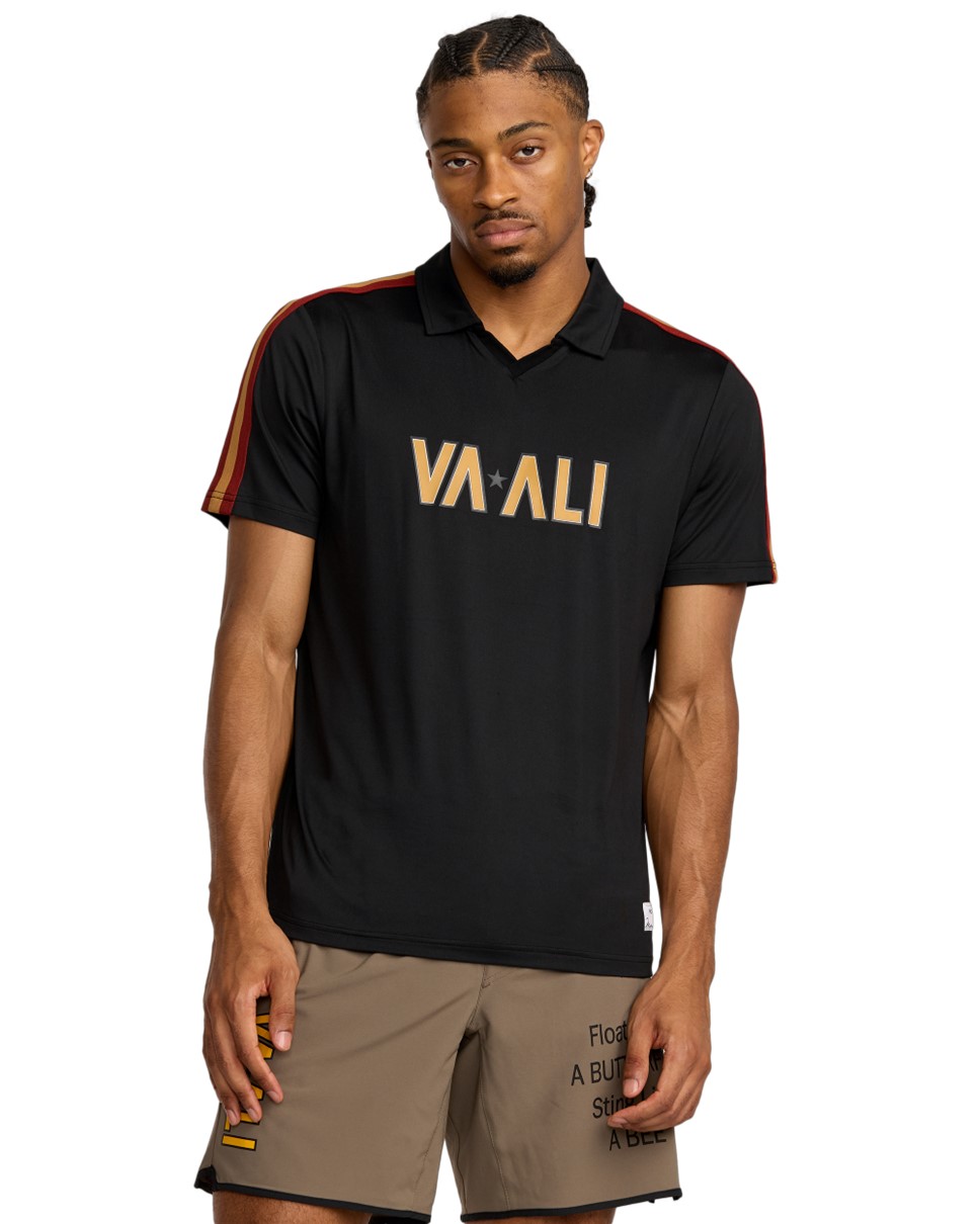 Mens VA X Ali Rumble  Short Sleeve Polo Shirt
