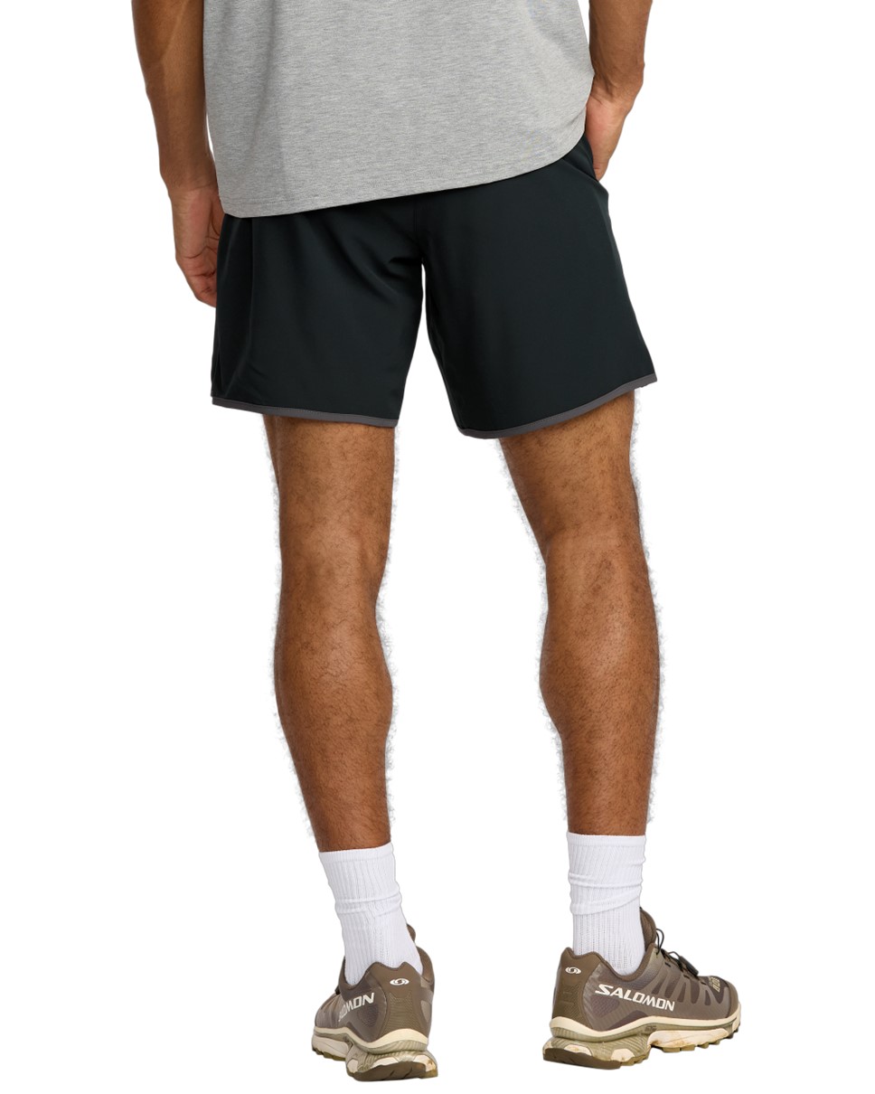 Mens Yogger Stretch Contrast 17" Shorts