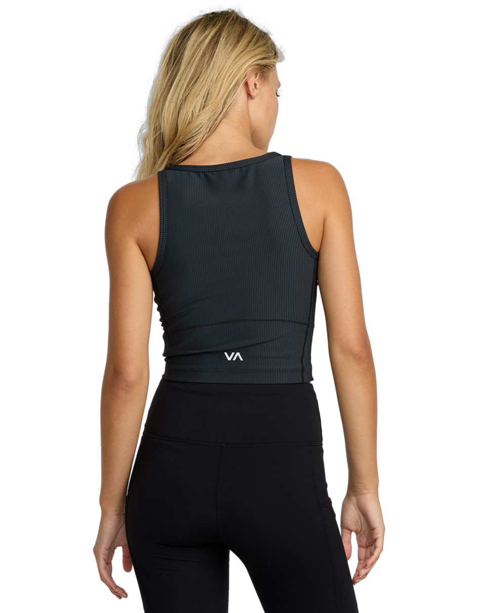 Womens Contrast Ribbed Vest Top