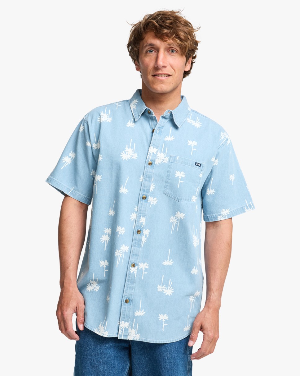 Mens Sundays Short Sleeves Shirt (CBD)