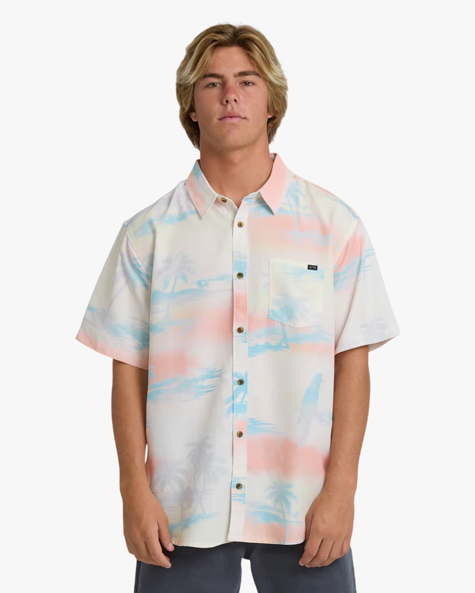 Mens Sundays Lounge Short Sleeve Shirts (OFW)