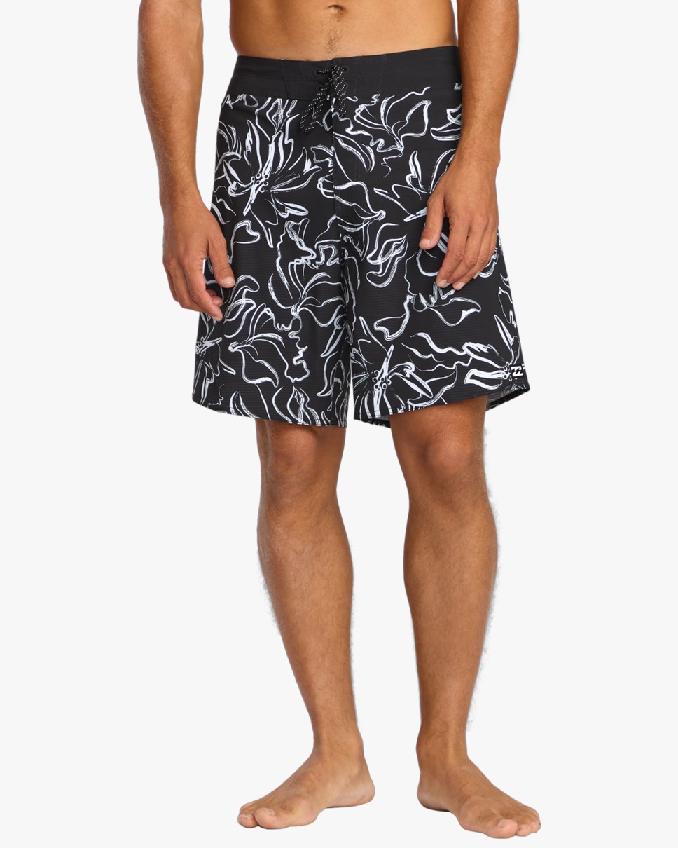 Mens Sundays Airlite 18.5" Boardshorts-Black
