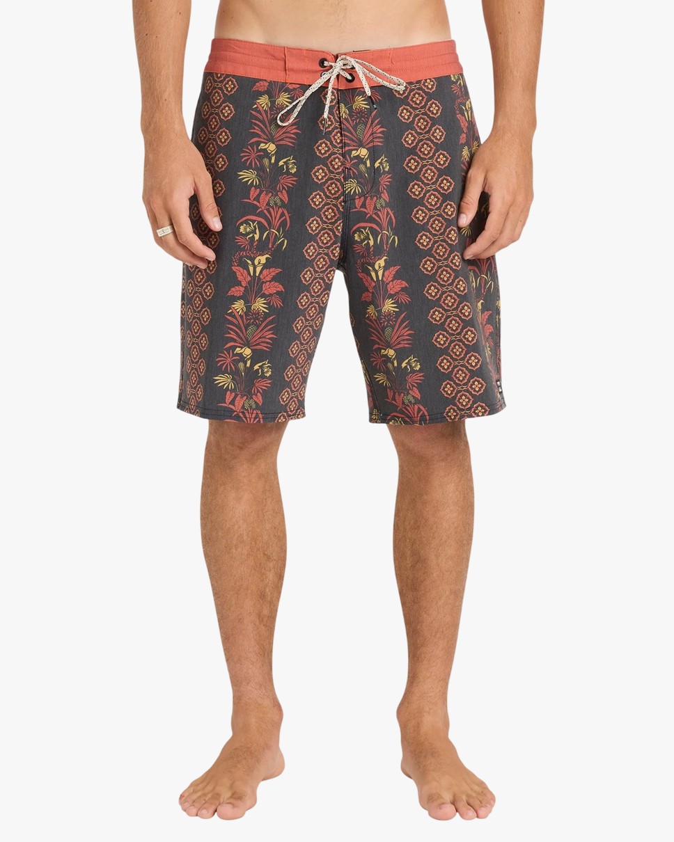 Mens Sundays Lo Tides 18.5" Boardshorts (BLK)
