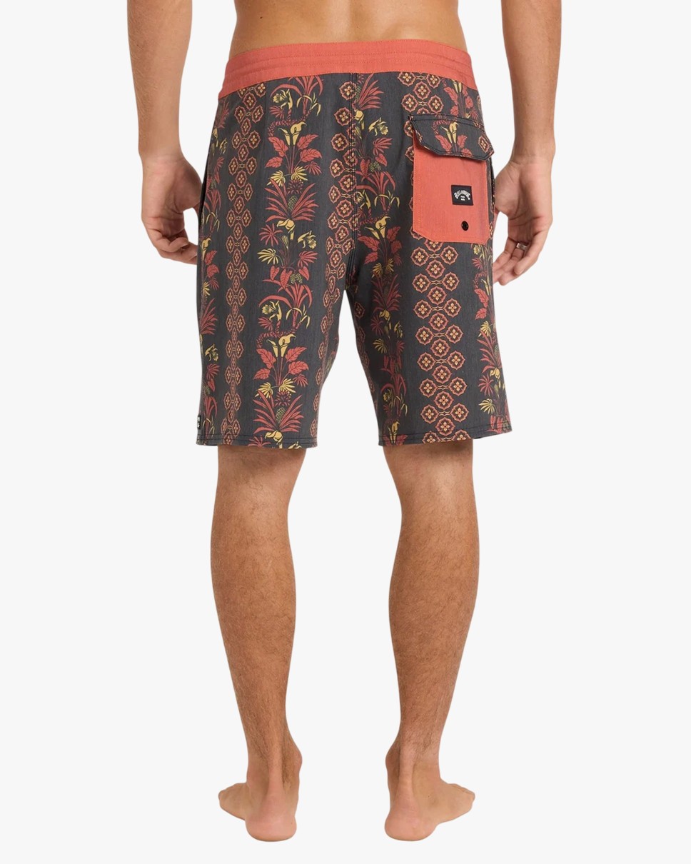 Mens Sundays Lo Tides 18.5" Boardshorts (BLK)