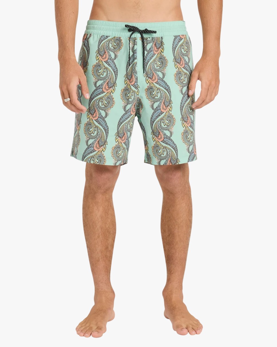 Mens Good Times Layback 16" Boardshorts (GGN)