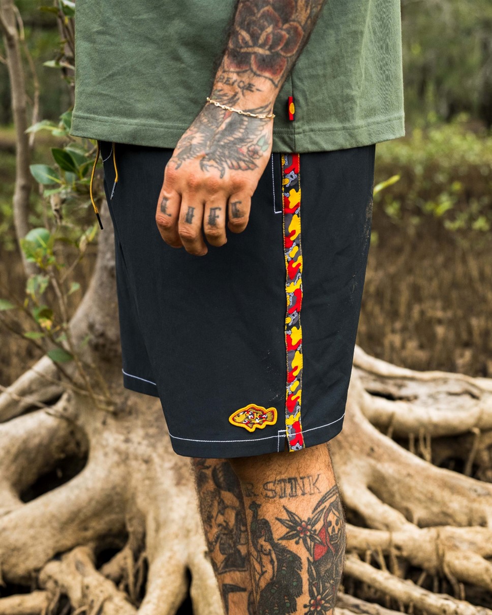 Mens Otis Estuary Layback 17" Swim Shorts