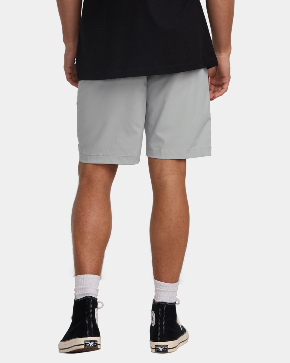 Mens Surftrek Journey Hybrid 20" Shorts-Grey