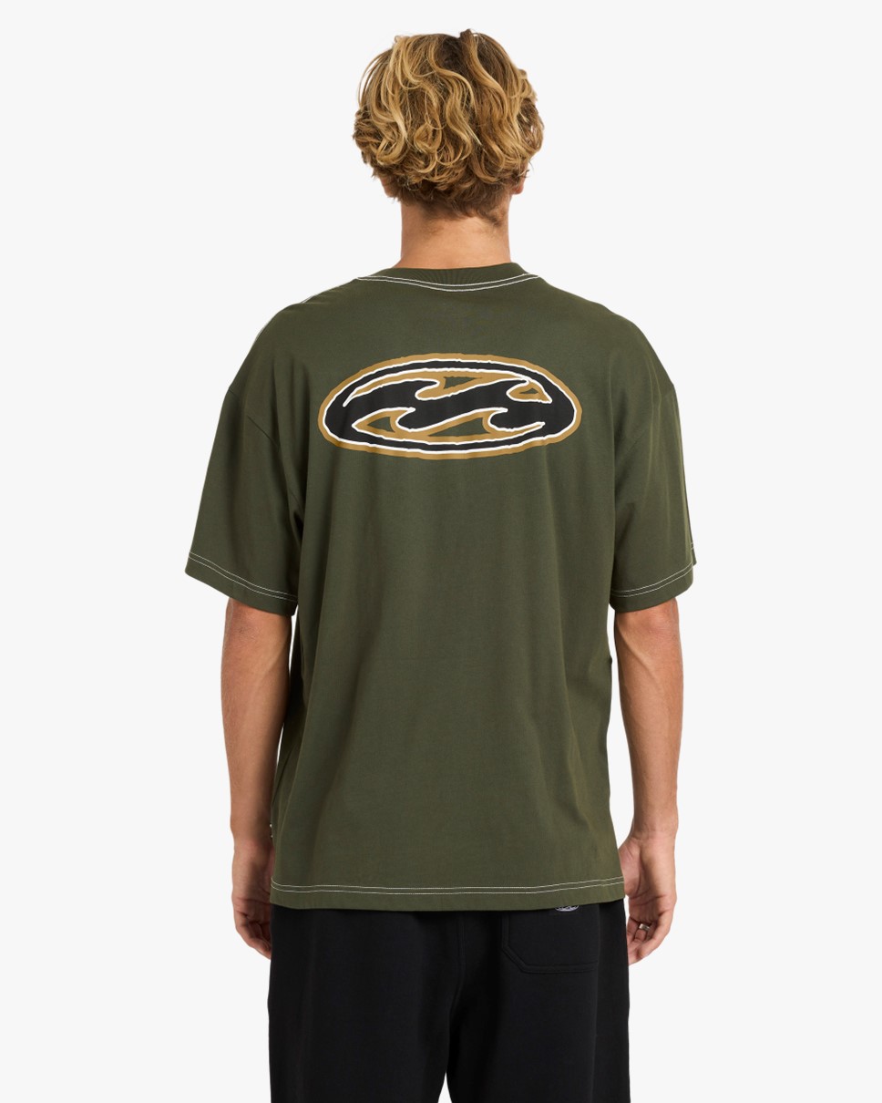 Mens Bad Dog Pill Wave OG T-Shirt