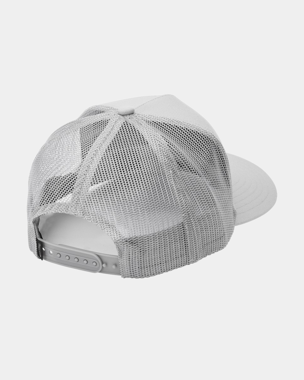 Mens Adiv Coastal Trucker Cap-Grey