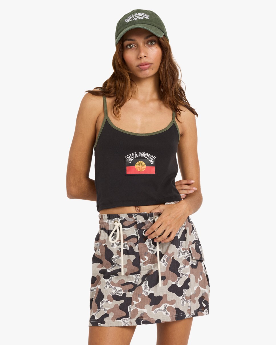 Womens Otis Flag Tank Top