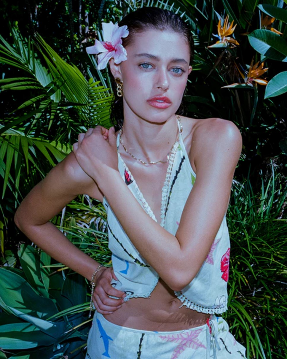 Womens Lottie Hall Woven Tank