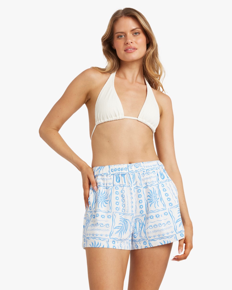 Womens Crystal Tides Sunrise Sands Shorts