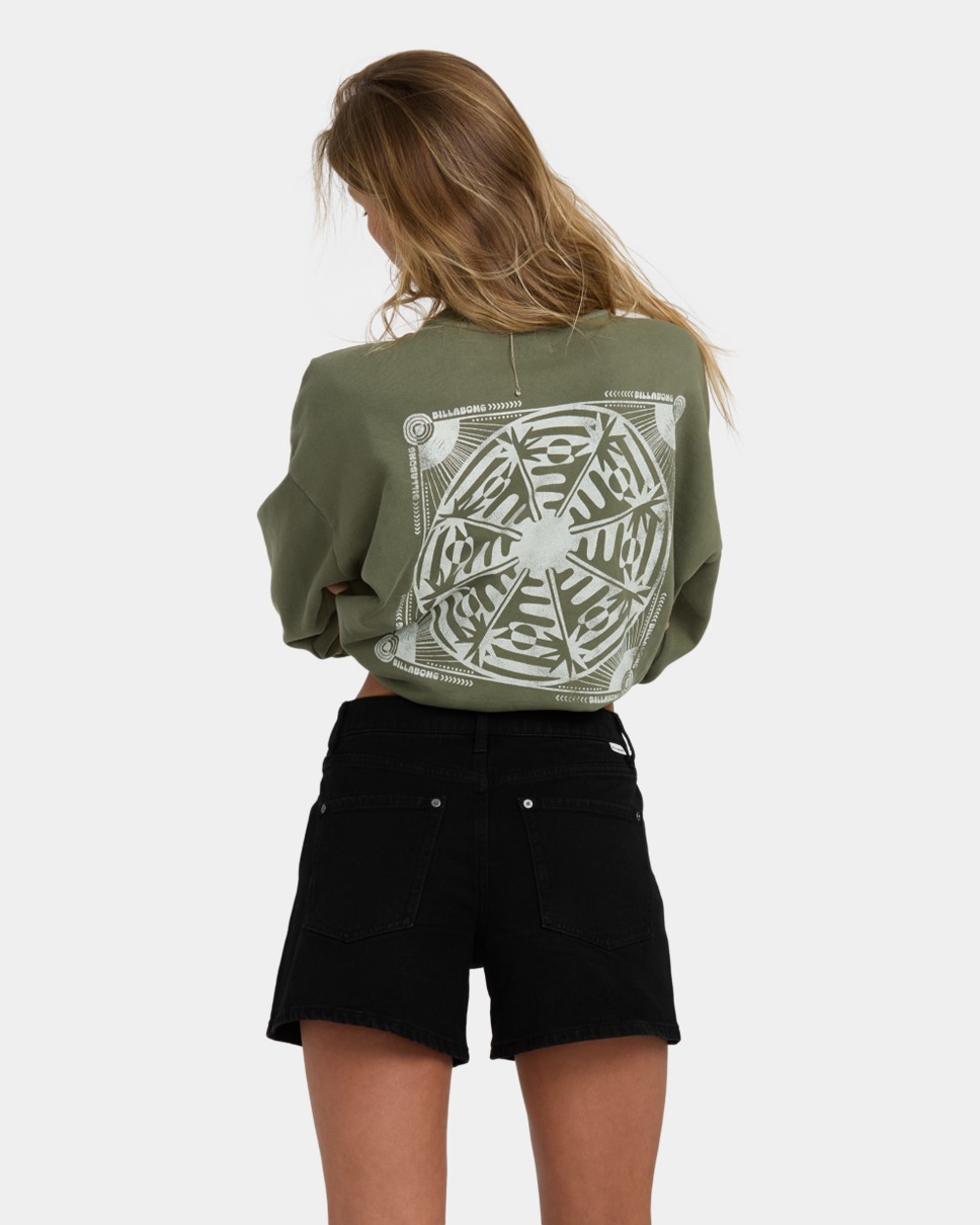 Womens Shifter Denim Shorts