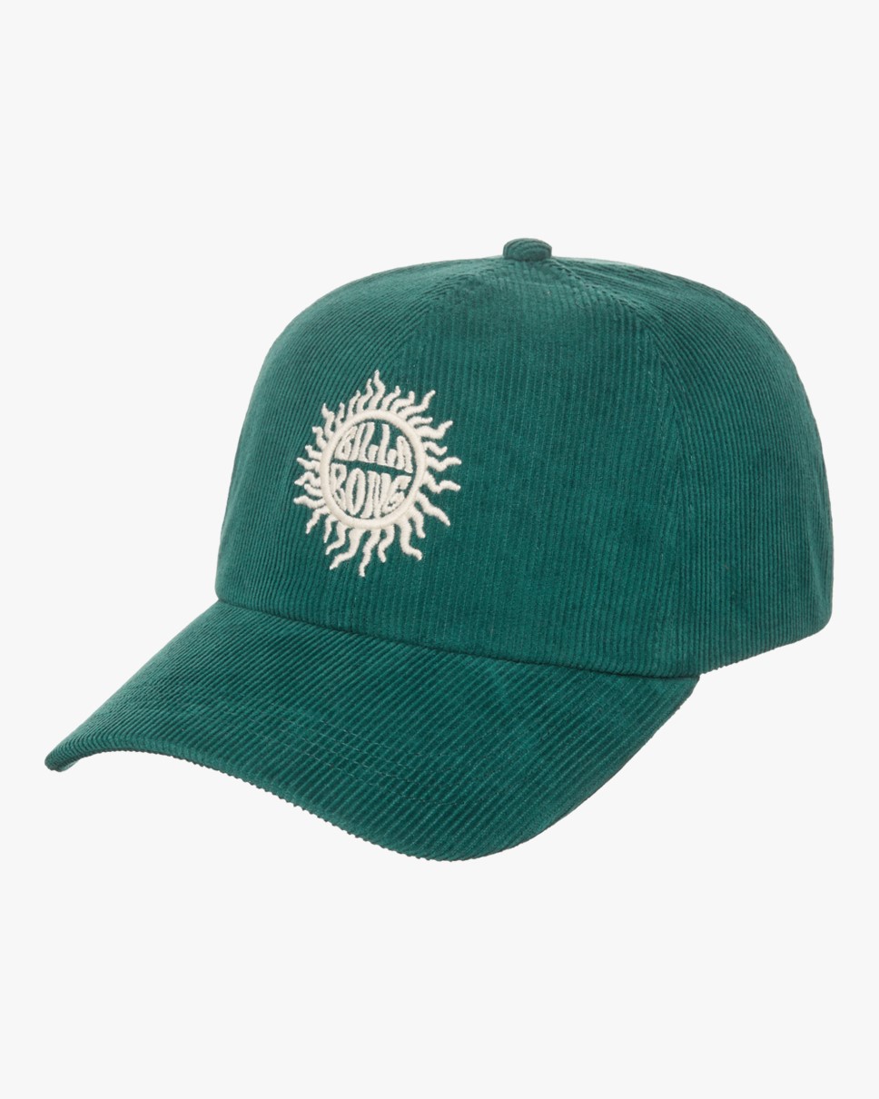 Womens Dad Cap-Green