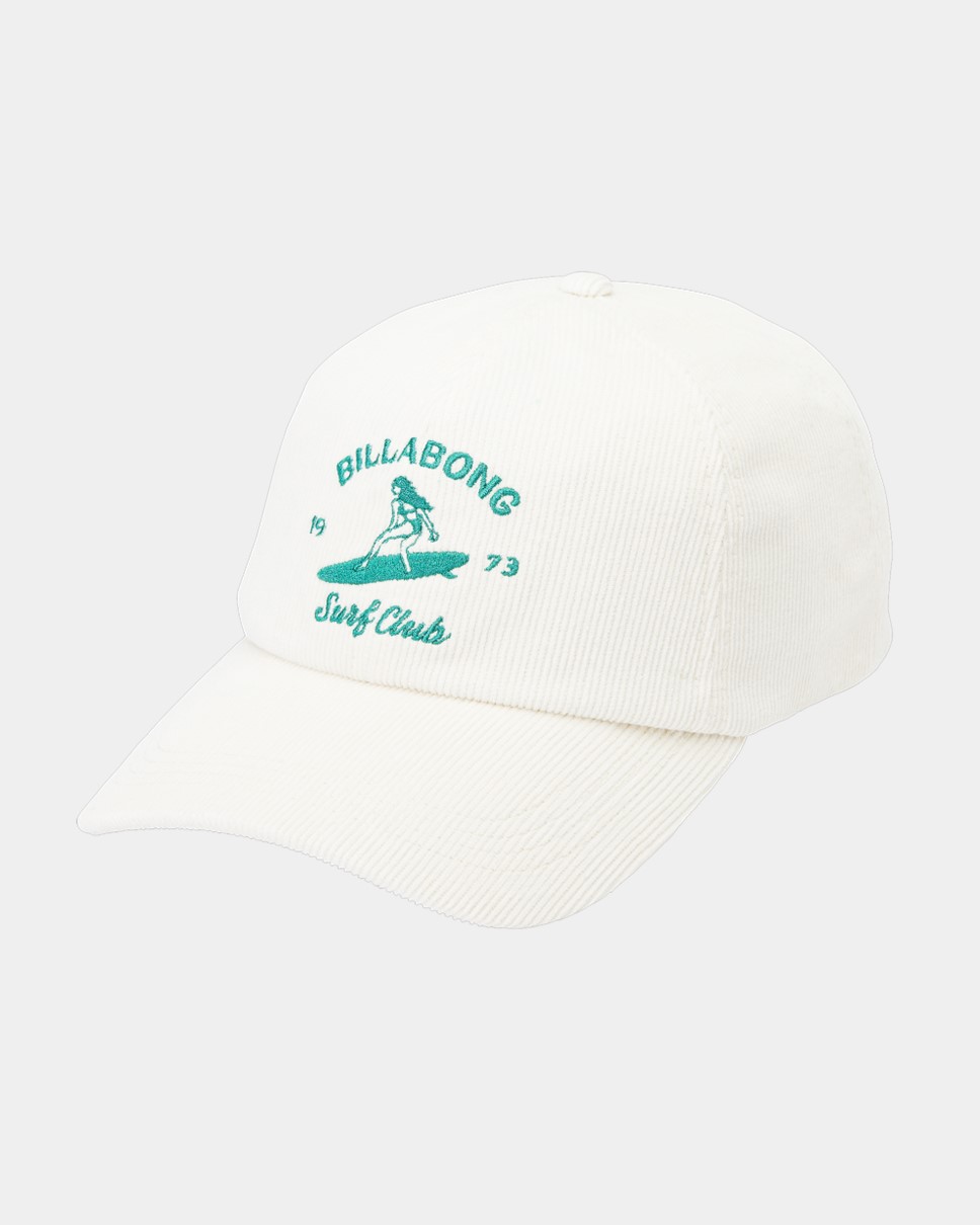 Womens Dad Cap-White