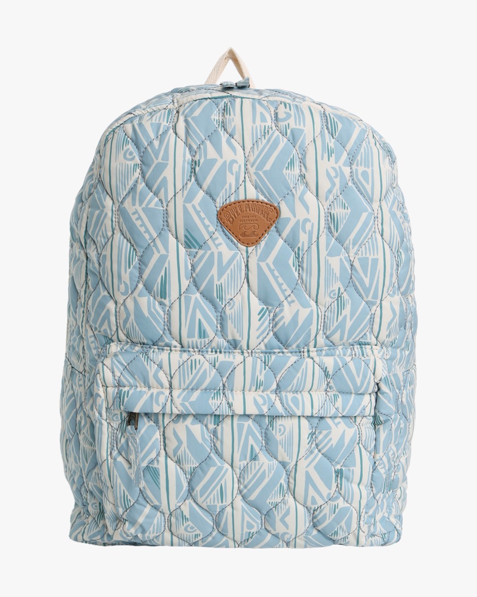Womens Quilted Schools Out Backpack