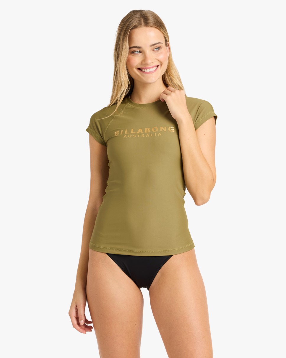 Womens Society Foil Rash Vest