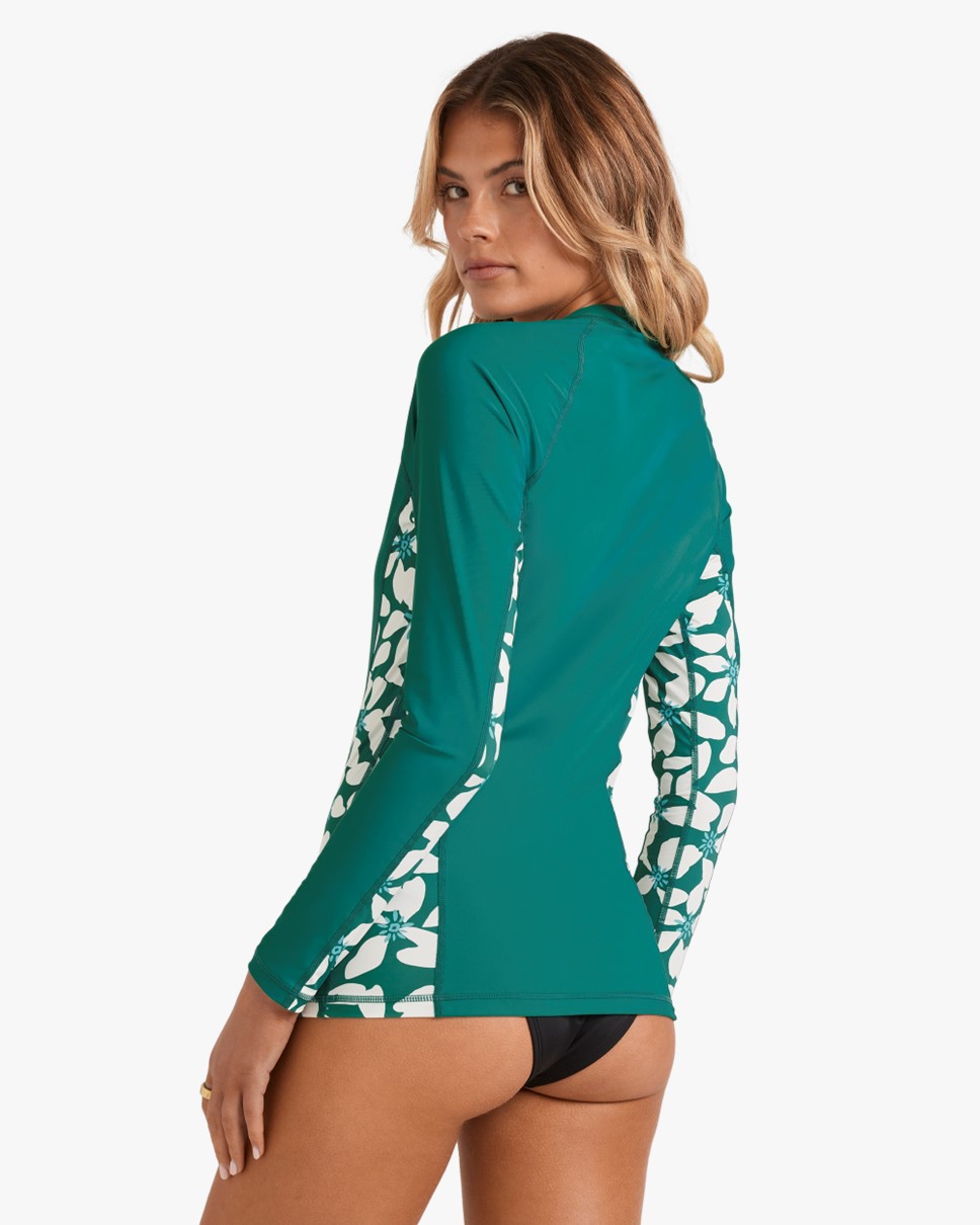 Womens Reek Break Upf 50 Long Sleeve Rash Vest