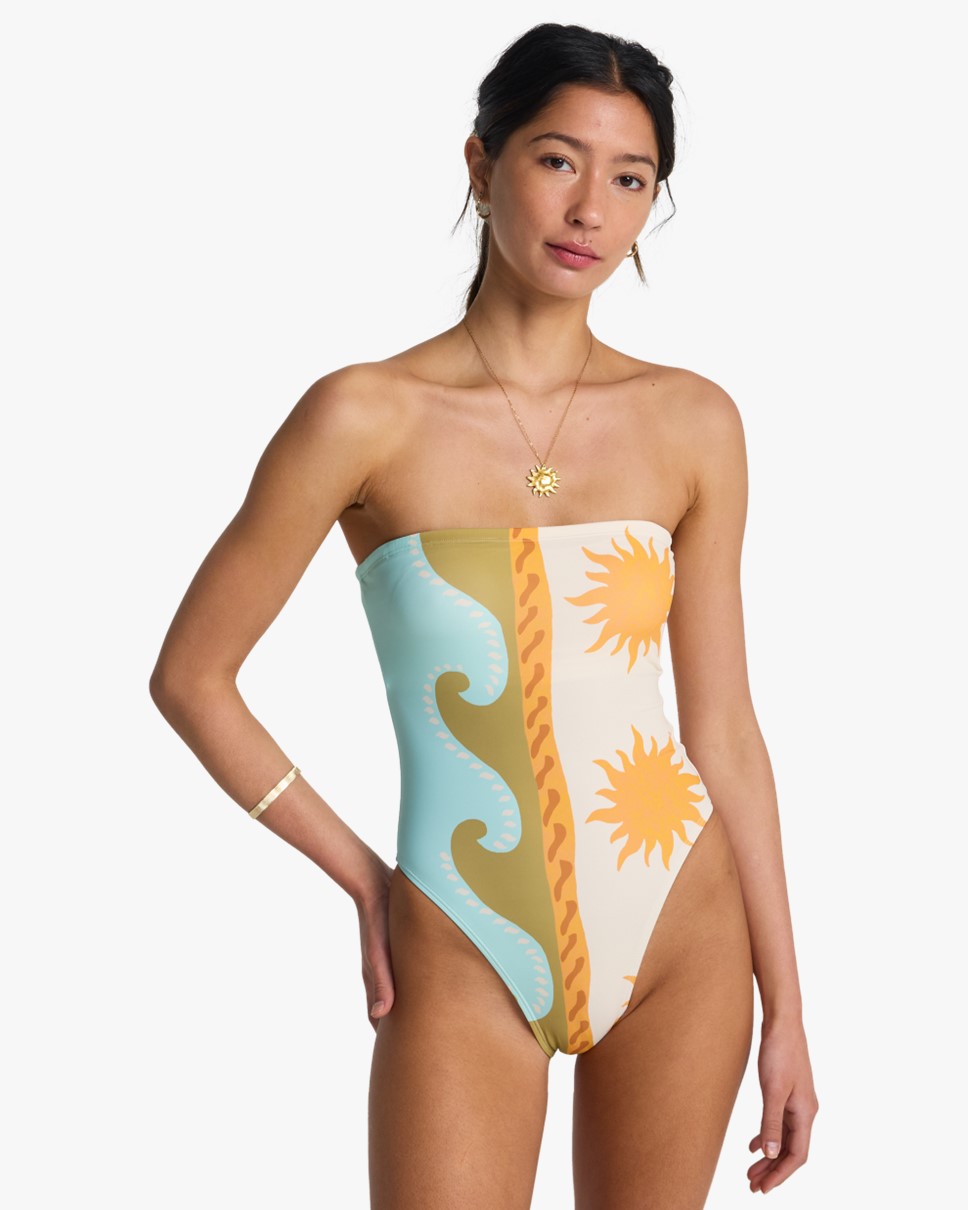 Womens Des Tropiques Sunblind Tully One Piece Swimsuit