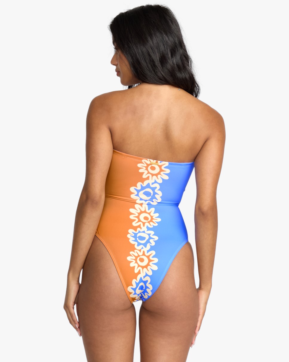 Womens Trippin Drippin One Piece Swimsuit