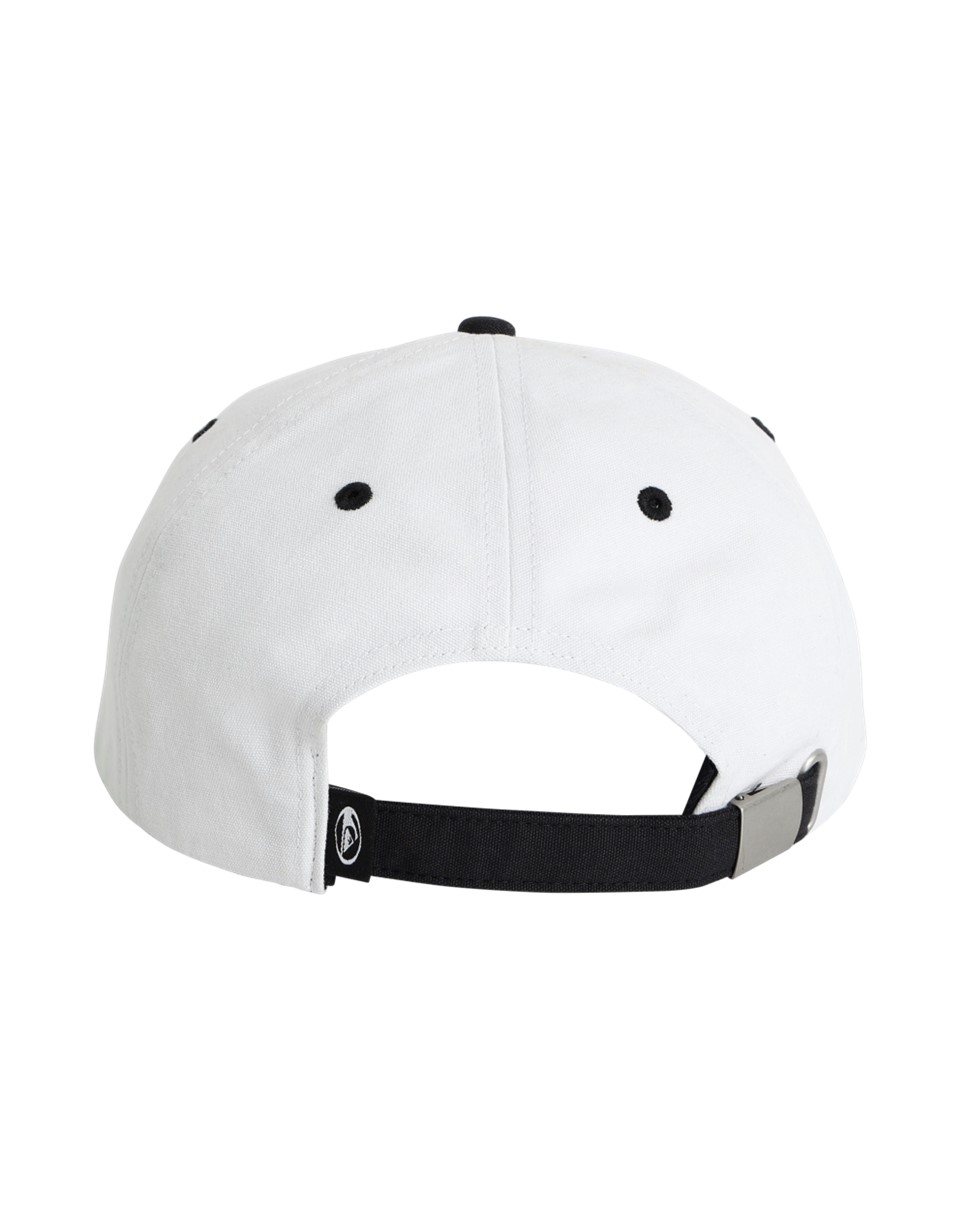 Mens Tilt Snapback Cap-White