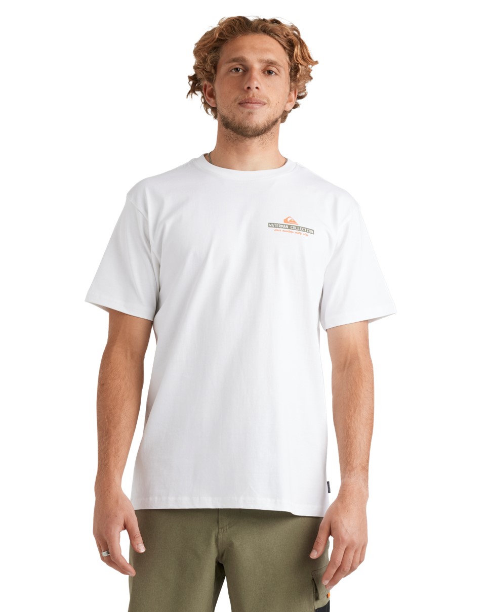 Mens Cast Out T-Shirt-White