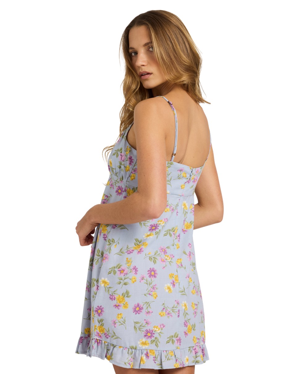 Womens Wild flower Mini Dress