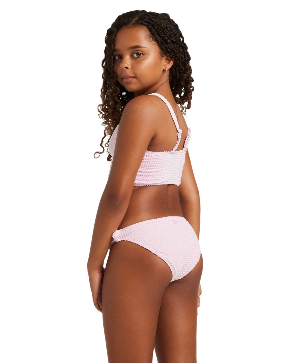 Girls 8-16 Daisy Check Crop Tank Set