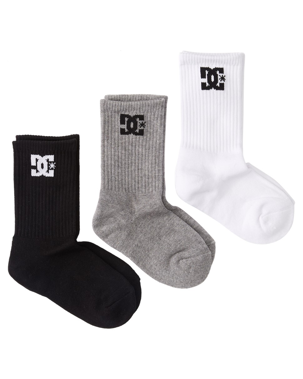 Mens Spp Dc Crew 3Pk Socks (KVJ8)