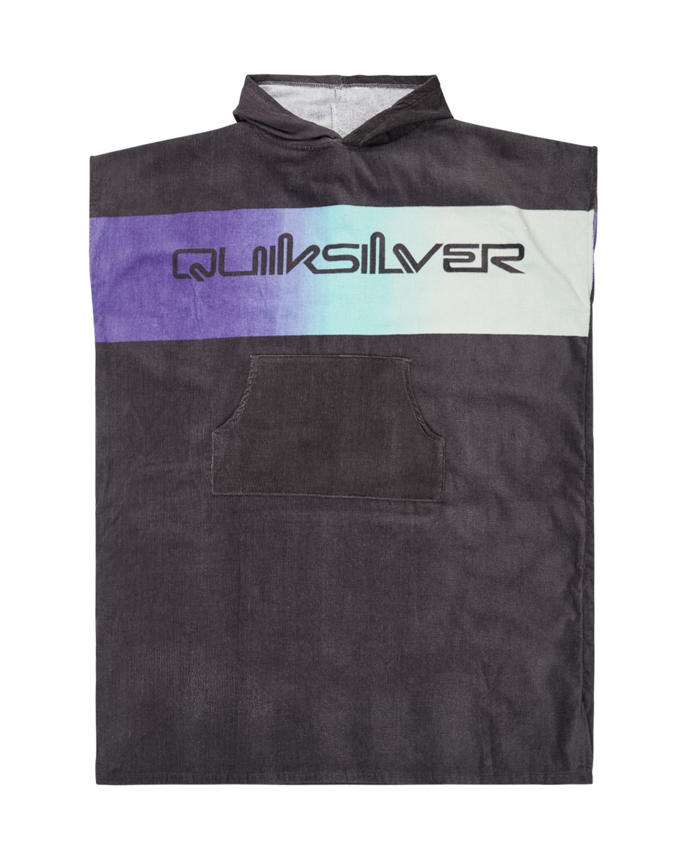 Mens Hoody Towel Beach Towel-Black