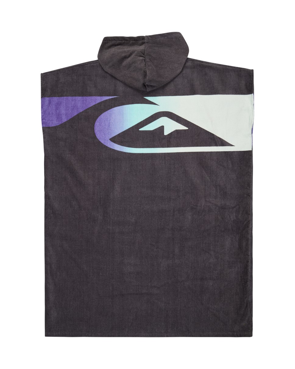 Mens Hoody Towel Beach Towel-Black