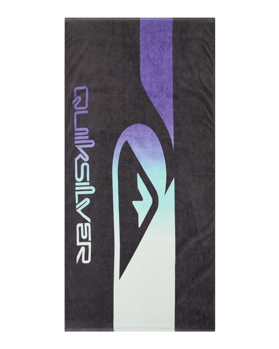 Mens Freshness Beach Towel-Black