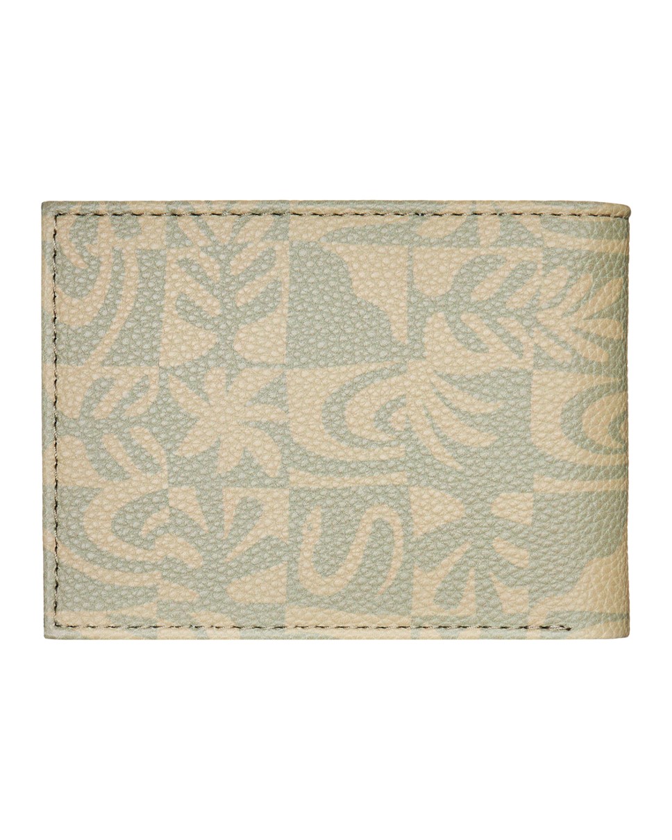 Mens Freshness Leater Wallet-Green