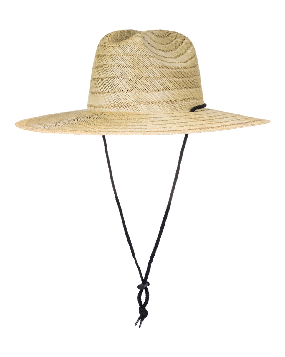 Mens Pierside Straw Lifeguard Hat (TKK0)