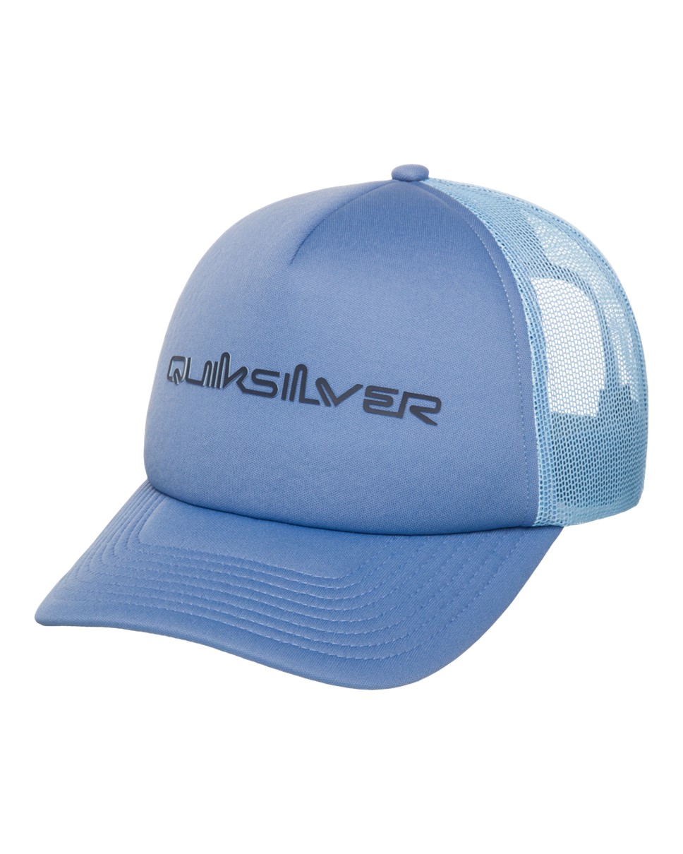 Mens Classic Foam Omni Trucker Cap-Blue