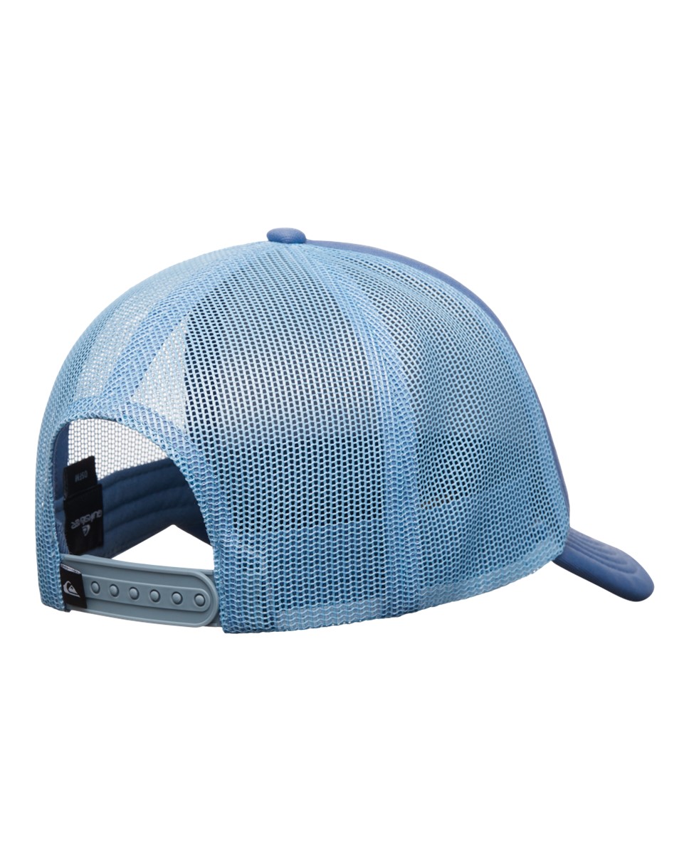 Mens Classic Foam Omni Trucker Cap-Blue