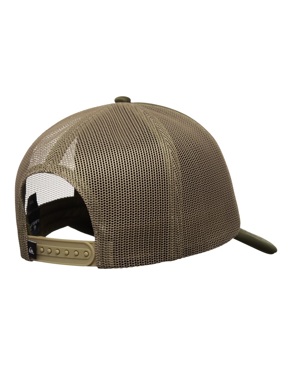 Mens Classic Foam Omni Trucker Cap-Green