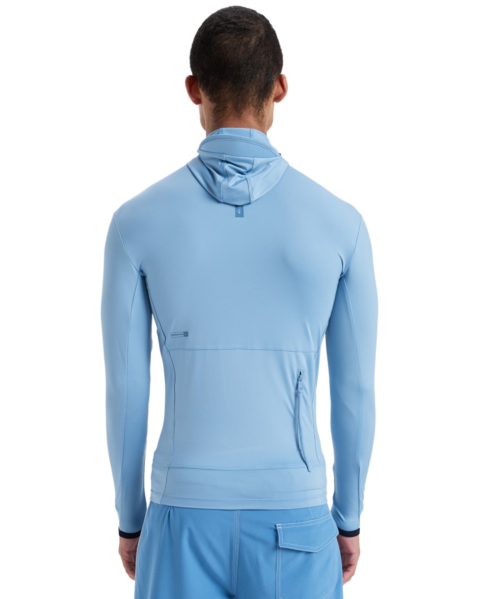 Mens Highline Hooded-Blue