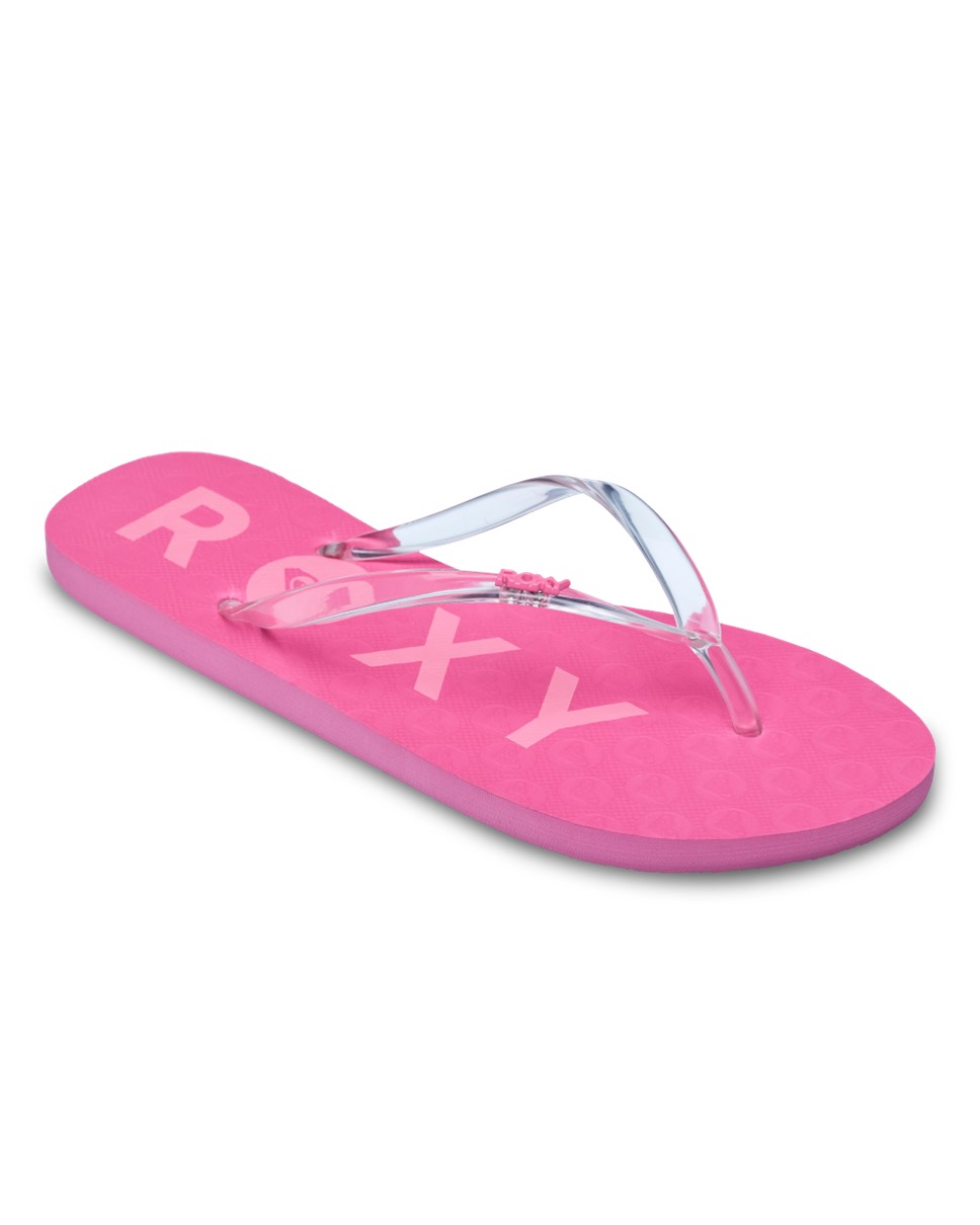 Womens On The Beach Viva Jelly Slider Sandals-Pink