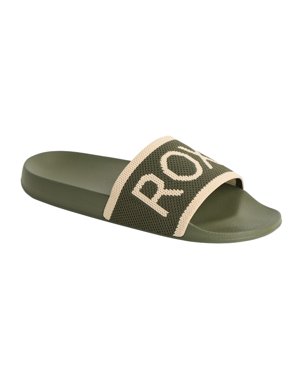 Womens Slippy Knit Slides (GZB0)