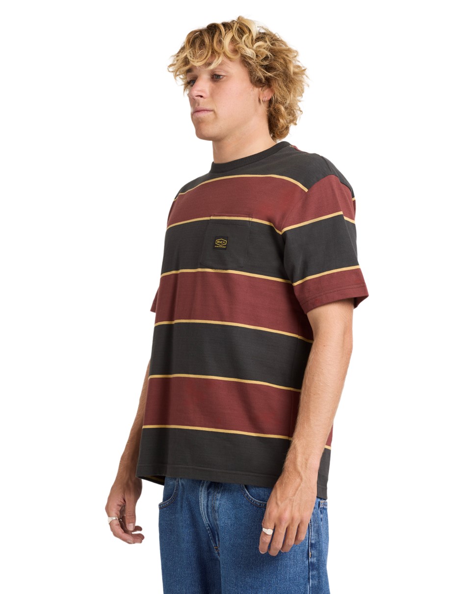 Mens Day Shift Stripe Short Sleeve T-Shirt