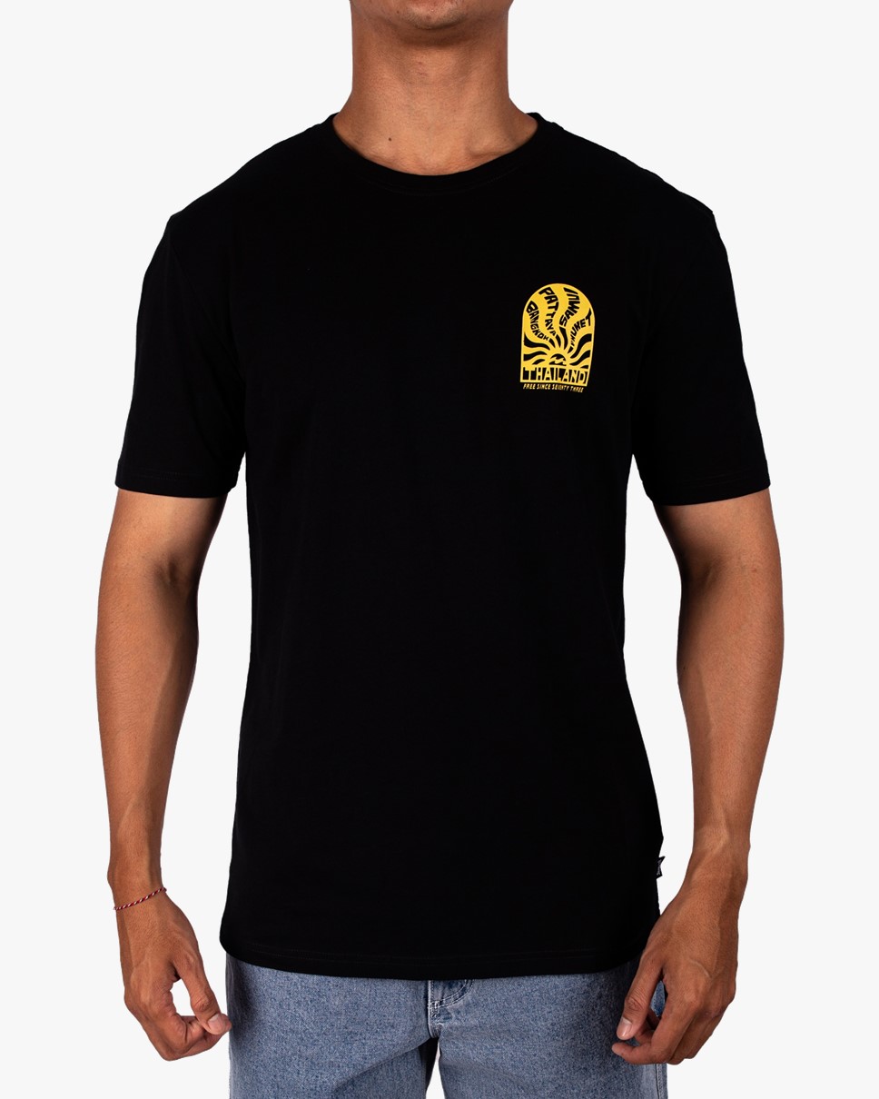 Mens Thailand Sun Rays SS-Black